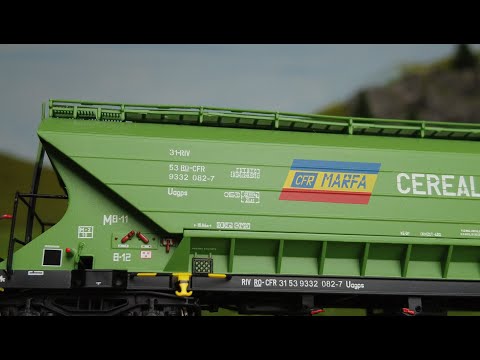 Vagon pentru transport cereale, tip uagps, CFR Marfa