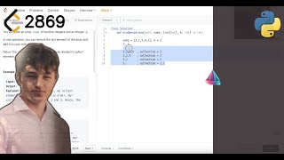YouTube video 'Leetcode 2869. Minimum Operations to Collect Elements'
