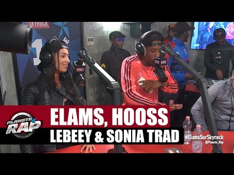 Elams, Hooss, Lebeey & Sonia Trad en live #PlanèteRap