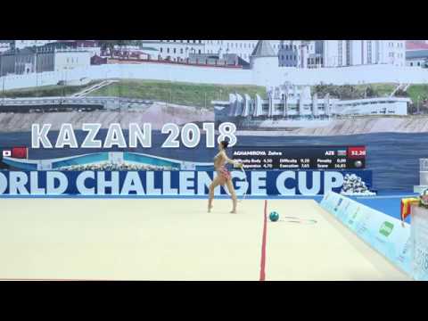 Kaho Minagawa JPN - Hoop 18.100 WCC Kazan 2018 AA