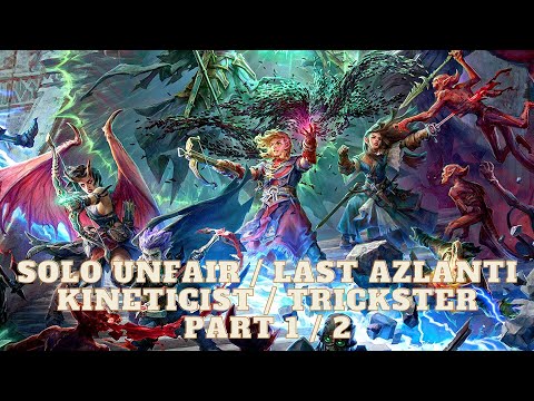 Pathfinder: Wrath of the Righteous - Solo Unfair - Last Azlanti - Kineticist / Trickster - Part 1/2