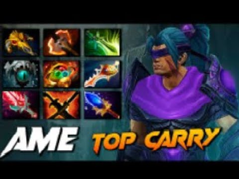 PSG LGD Ame Anti Mage Top Carry   Dota 2 Pro Gameplay