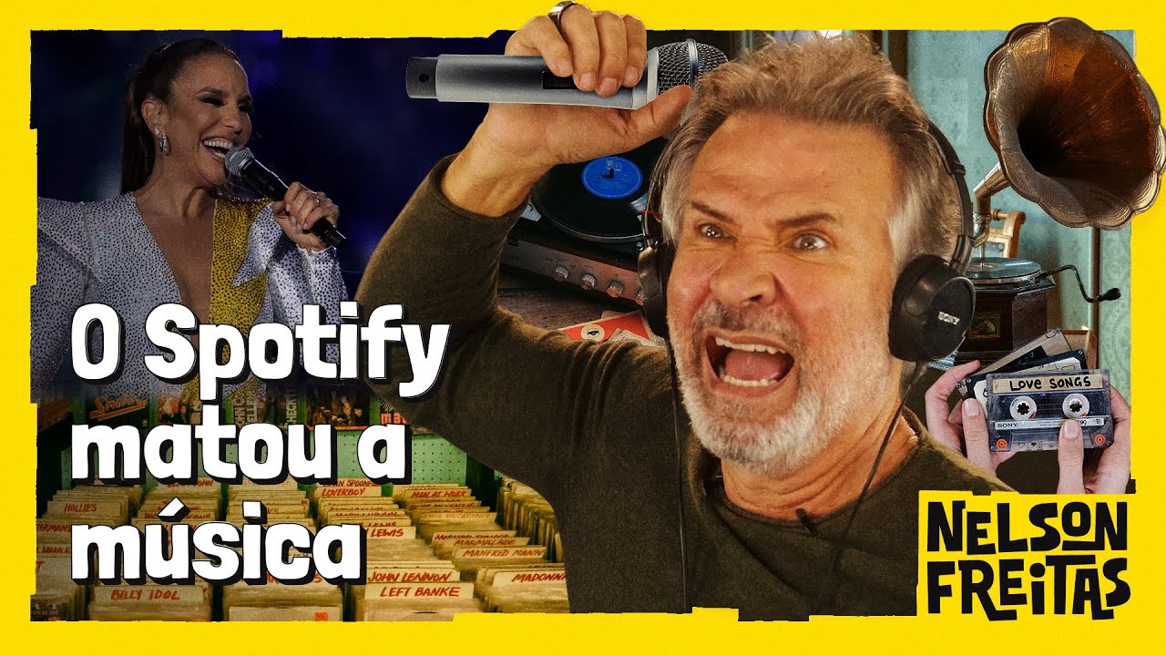 A música como você conhece não existe mais - Nelson Freitas