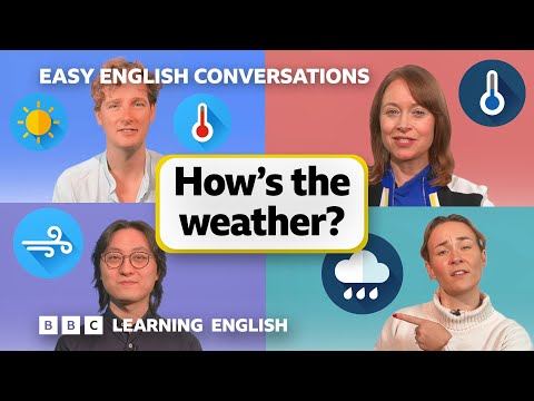 How's the weather? Easy English Conversations 💬 Episode 8