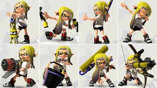 Splatoon 3 - All Winning Animations (Emotes)