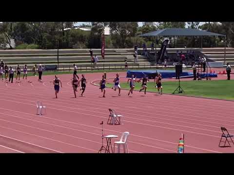 Ht2. 100m Junior Boys, All Schools Knockout, SA Athletics Stadium 11/12/2017