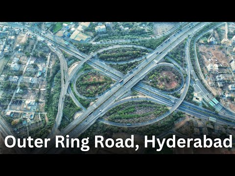 Outer Ring Road, Hyderabad| ORR | Drone View