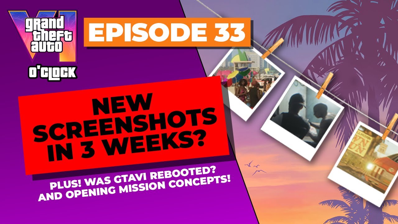 New Screenshots in 3 weeks? - GTAVI O'clock - Episode 33 - YouTube