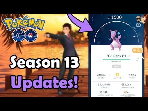 GBL SEASON 13 Breakdown + Tips & Tricks In Pokémon GO! | Rewards, Ranks, Leagues & MORE!