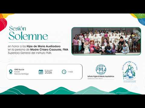 Sesión Solemne en honor al Instituto FMA (Sucúa, Ecuador)