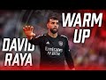 David Raya's Full Pre-Match Warm Up!