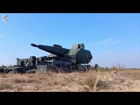 Rheinmetall Oerlikon Skynex 35mm aa gun