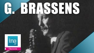 Georges Brassens "La route aux 4 chansons" (live officiel) | Archive INA