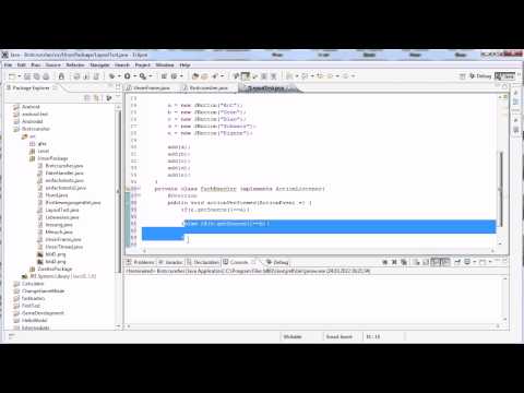 Java Tutorial 82 - Hintergrundfarbe ändern