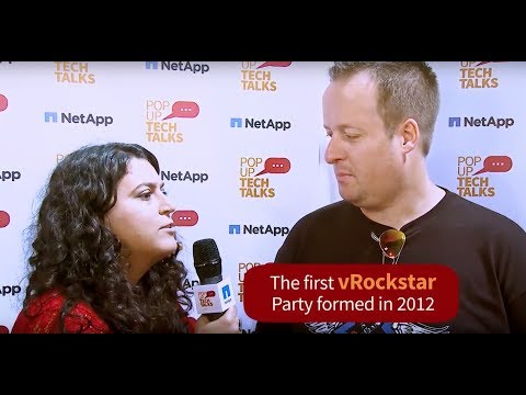 PopUpTechTalks: Patrick Redknap at VMworld Barcelona 2017