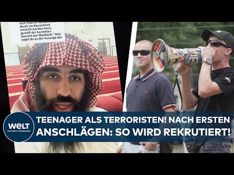 EXTREMISMUS: Nach ersten Anschlägen durch Teenager! So rekrutieren Extremisten Kinder im Netz