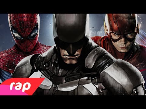Rap do Homem-Aranha, Flash e Batman - MOMENTOS COM QUEM SE FOI... | NERD HITS