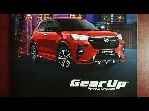 Gear UP aksesori Perodua Ativa