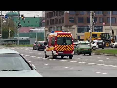 New humanitarian fire ambulance Mercedes-Benz Sprinter