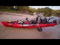 Boone Dox Landing Gear install on Jackson Kayak Coosa FD accessory tracks