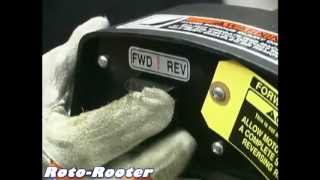 Roto-Rooter Drain Machine - Model 8255 with PCFR Operation