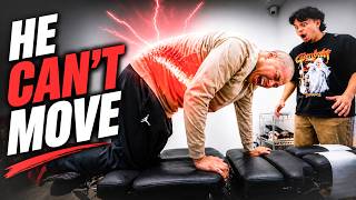 **THE WORST BACK PAIN** IVE CRACKED! 🤯 | EMOTIONAL CHIROPRACTIC | Sciatica Relief Asmr | Dr Tubio