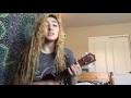 CIGARETTE DAYDREAMS BY: CAGE THE ELEPHANT (ukulele cover by Hannah shepherd)