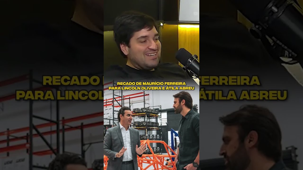 Recado de Maurício Ferreira para Lincoln Oliveira e Átila Abreu #shorts