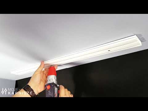 Szyny sufitowe LM z maskownicą