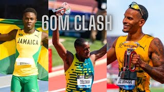 Christian Coleman vs Andre De Grasse vs Akeem Blake 60M | Millrose Games 2024 PREVIEW PREDICTIONS