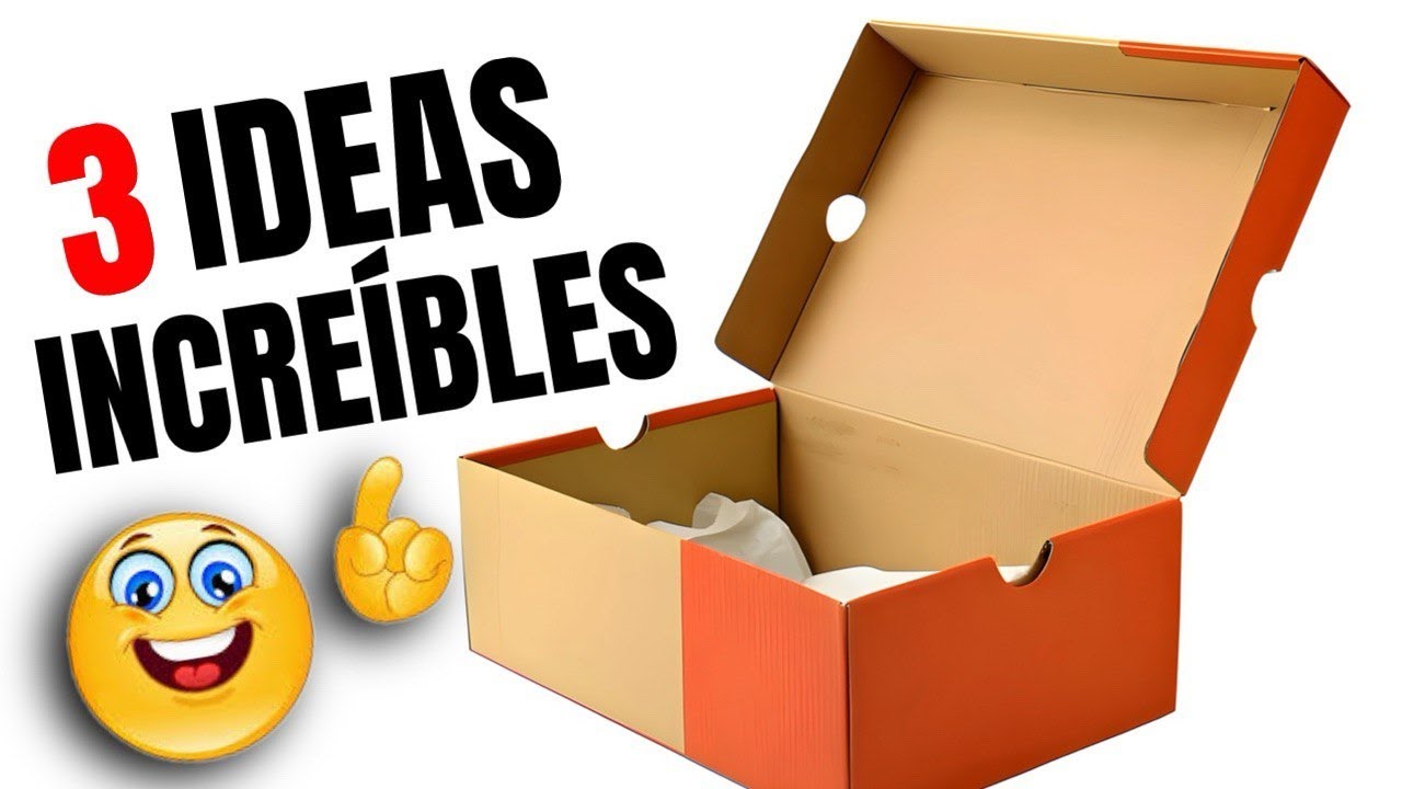 3 MANUALIDADES PARA TRANSFORMAR CAJAS DE ZAPATOS | SHOW DE MANUALIDADES