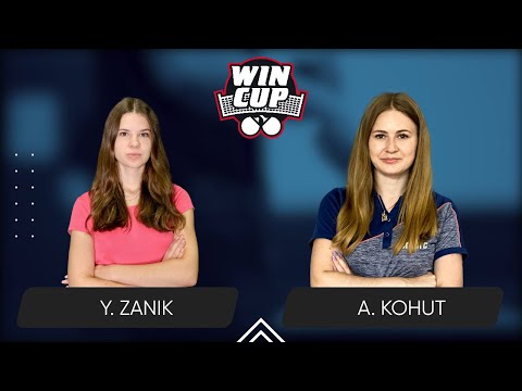 15:30 Yulianna Zanik - Alina Kohut 01.12.2024 WINCUP Women Star. TABLE 1