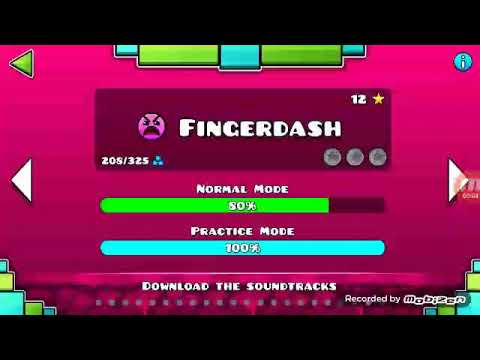 Getting 89% in fingerdash