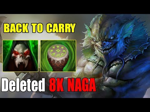 WTF [Slardar] Carry Crazy Plays 16Min Godlike Deleted 8K Naga (FullGame 7.24)