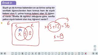 Eğitim Vadisi 9.Sınıf Matematik 6.Föy Kümelerde İşlemler 1 Konu Anlatım Videoları