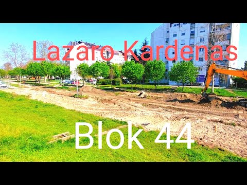 📢📢📢 NOVO ŠETALIŠTE BLOK 44 LAZARO KARDENAS PRVI RADOVI