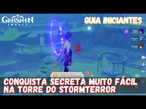 Conquista Secreta Muito Fácil em Mondstadt - Guia Iniciantes GENSHIN IMPACT