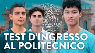 Test d'ingresso al Politecnico di Milano 🏫 Come entrare al PoliMi (TOL, TOLD, ARCHED)