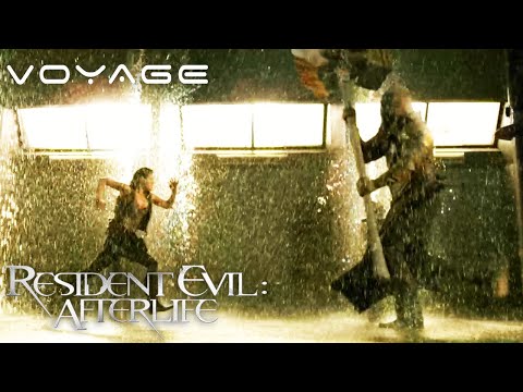 Resident Evil: Afterlife | Zombie Axeman vs Alice & Claire | Voyage