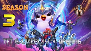 SEASON 3 TFT GAMEPLAY + 5 NEW LITTLE LEGEND EGG OPENING!