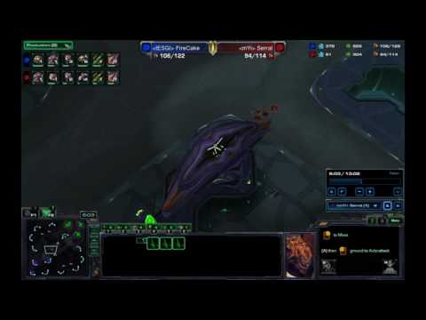 Starcraft 2 Serral vs FireCake Game 1 of 2 - Serral POV Replay 2016