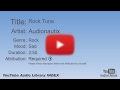Rock Tune Audionautix Rock Sad YouTube Audio Library BGM