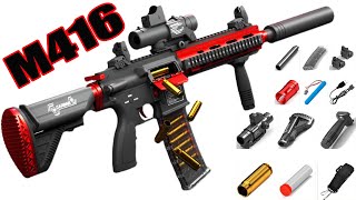 Download lagu Unboxing Automatic Shell Ejection Soft Bullet M416 nerf blaster mp3