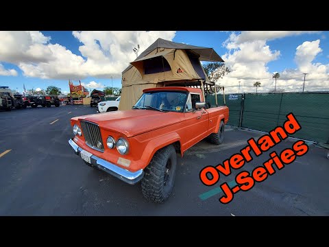 Vintage Overland 1966 J20 Jeep Pickup Truck