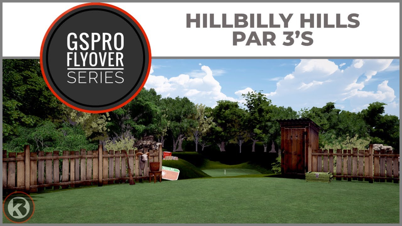 Watch Hillbilly Hills Par 3’s flyover on YouTube