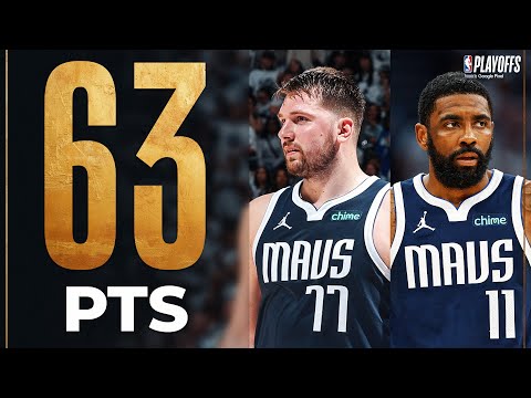 Luka Doncic (33 PTS) & Kyrie Irving (30 PTS) DELIVER In Game 1! May 22, 2024