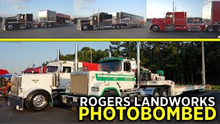 Rogers Landworks Photobombed by Rollin Transport & KD Transport
