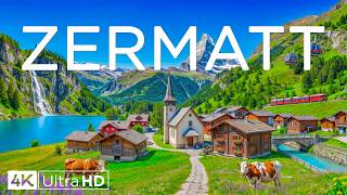 Zermatt Switzerland 4K | Matterhorn, Alpine Lakes and Fairytale Mountain Village