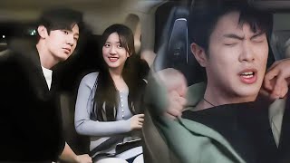打车路上碰到前男友，灰姑娘秀恩爱让他疯狂吃醋！😛#chenzheyuan #zhaolusi