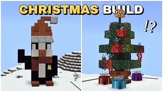 Minecraft 5+ Christmas Build Hacks!